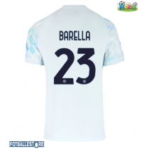 Inter Milan Nicolo Barella #23 Bortedrakt 2025-26 Kortermet